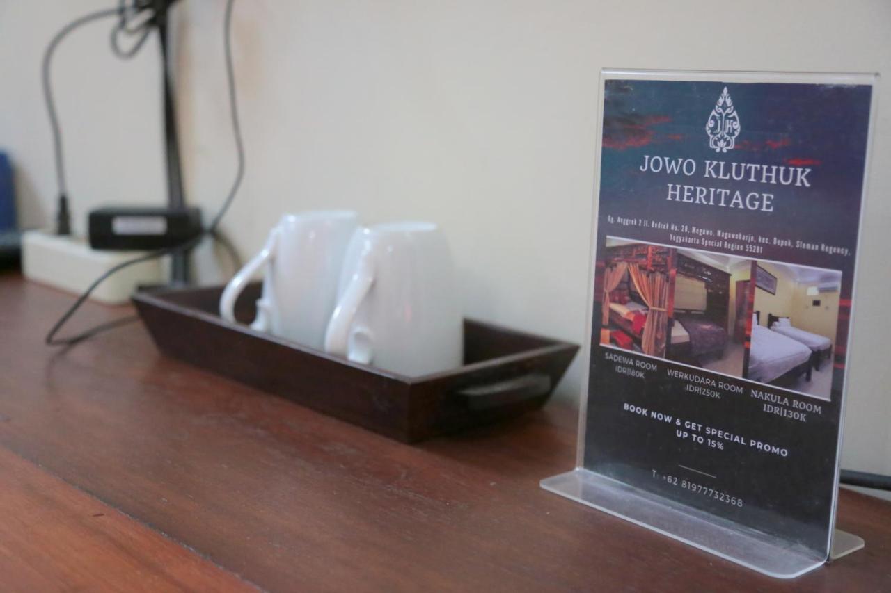 Jowo Kluthuk Heritage Kalasan Ngoại thất bức ảnh